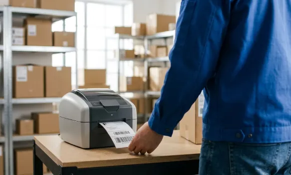 Stampante termica professionale per etichette e codici a barre