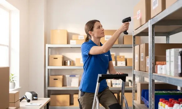 Lettore di codici a barre professionale per negozi e logistica
