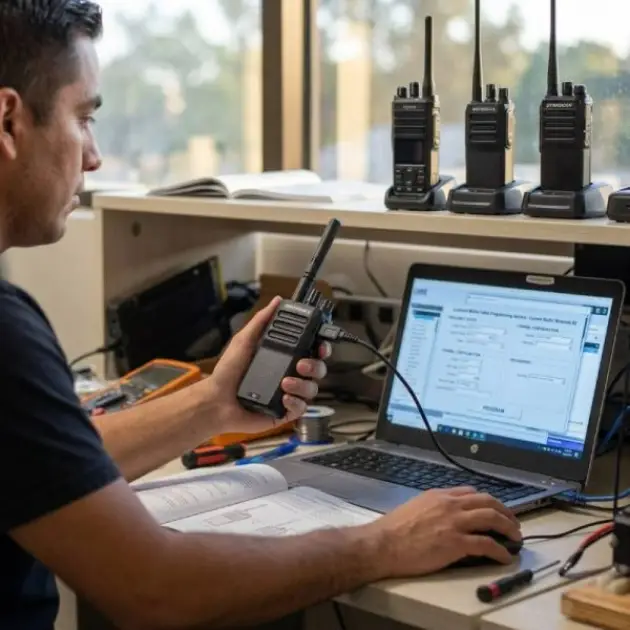 Servizio di programmazione di ricetrasmittenti UHF/VHF