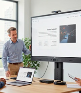 Kit schermi per sale riunioni