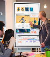 Schermi interattivi per sale riunioni