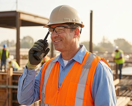 Walkie talkie da cantiere