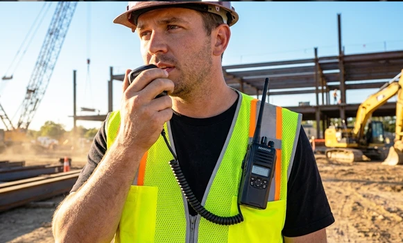 Dispositivi radio con microfono palmare