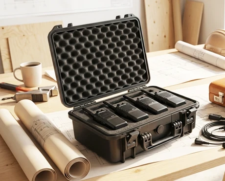 Valigette e custodie protettive per dispositivi radio