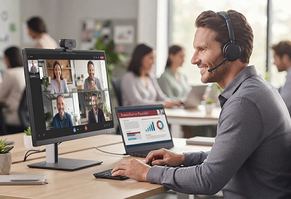Selezione delle migliori cuffie con microfono per videoconferenza del 2026