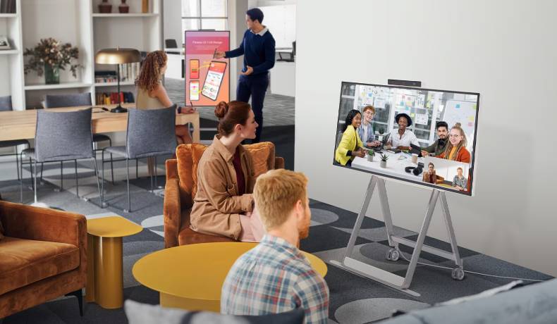 One Quick Flex 43 Pantalla perfecta para Videoconferencias rápidas y efectivas en salas de reuniones