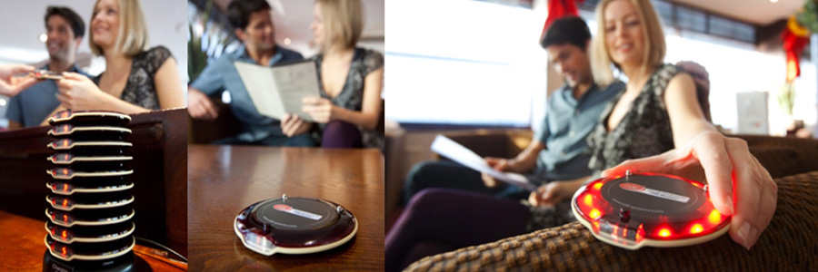 Pagers chamada de cliente