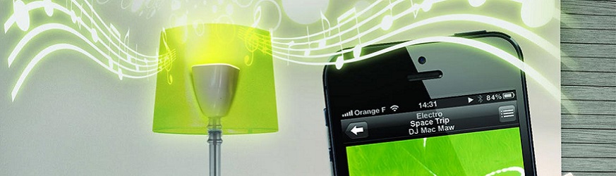 LAMPADINE CON SPEAKER
