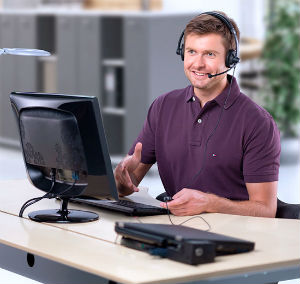 Sennheiser SC 70 USB MS - Cuffia per Skype for Business